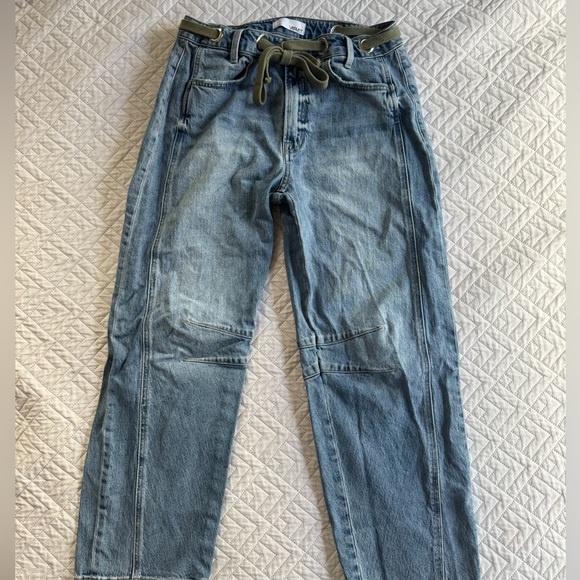 Vervet Kate barrel high rise stretch jean - Picture 4 of 5
